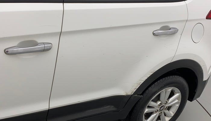 2015 Hyundai Creta SX PLUS 1.6 PETROL, Petrol, Manual, 68,592 km, Rear left door - Minor scratches