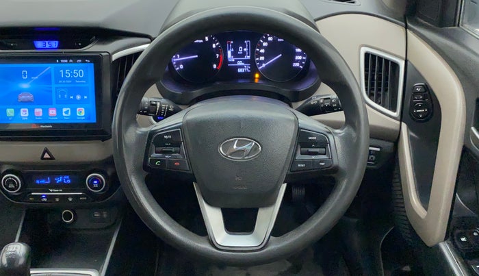 2015 Hyundai Creta SX PLUS 1.6 PETROL, Petrol, Manual, 68,592 km, Steering Wheel Close Up