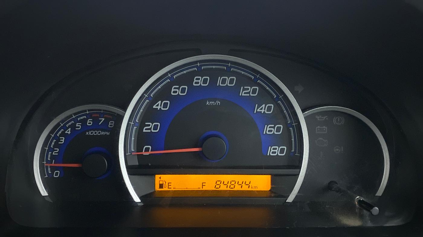 2018 Maruti Wagon R 1.0 VXI, CNG, Manual, 84,844 km, Odometer Image