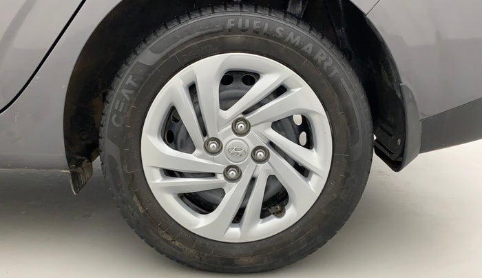 2021 Hyundai AURA S 1.2 CNG, CNG, Manual, 21,104 km, Left Rear Wheel