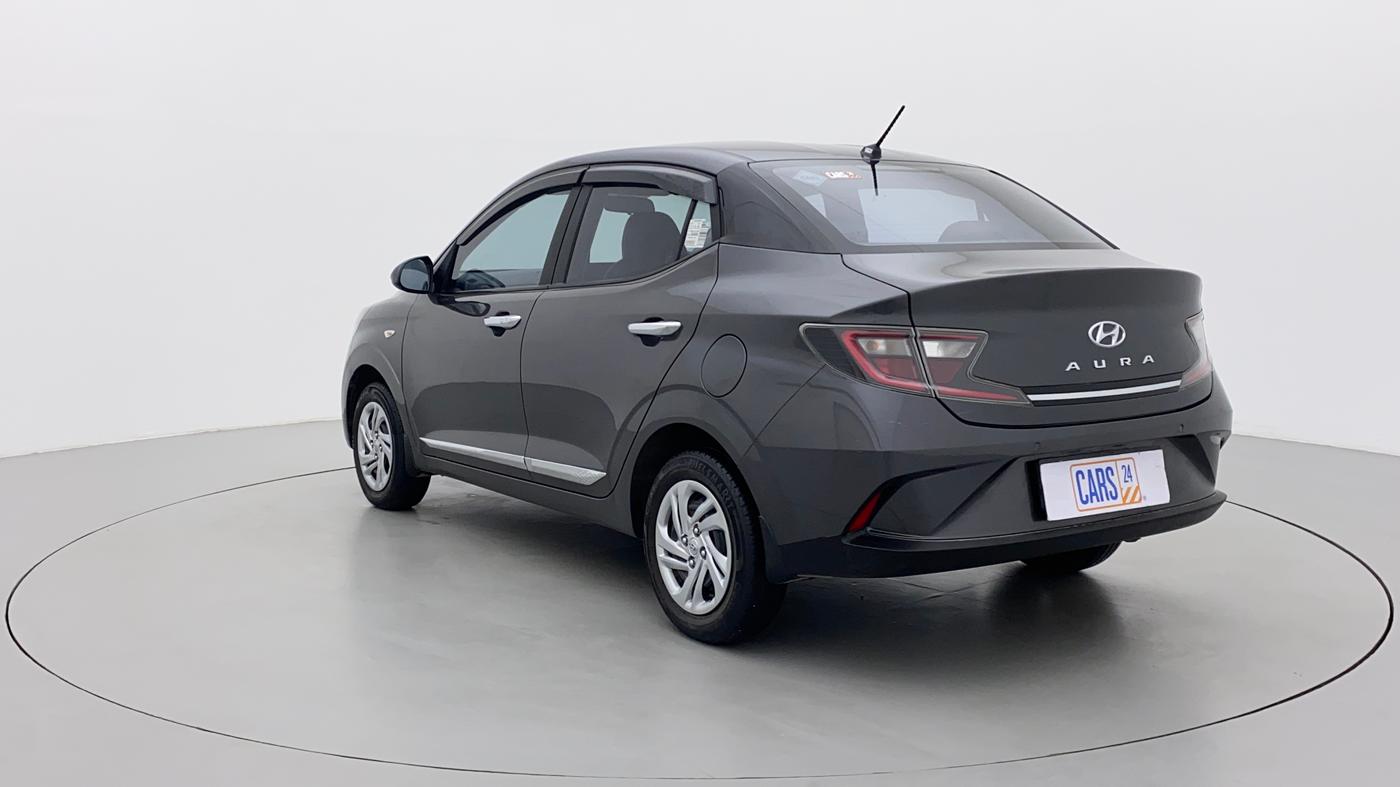 2021 Hyundai AURA S 1.2 CNG, CNG, Manual, 21,104 km, Left Back Diagonal