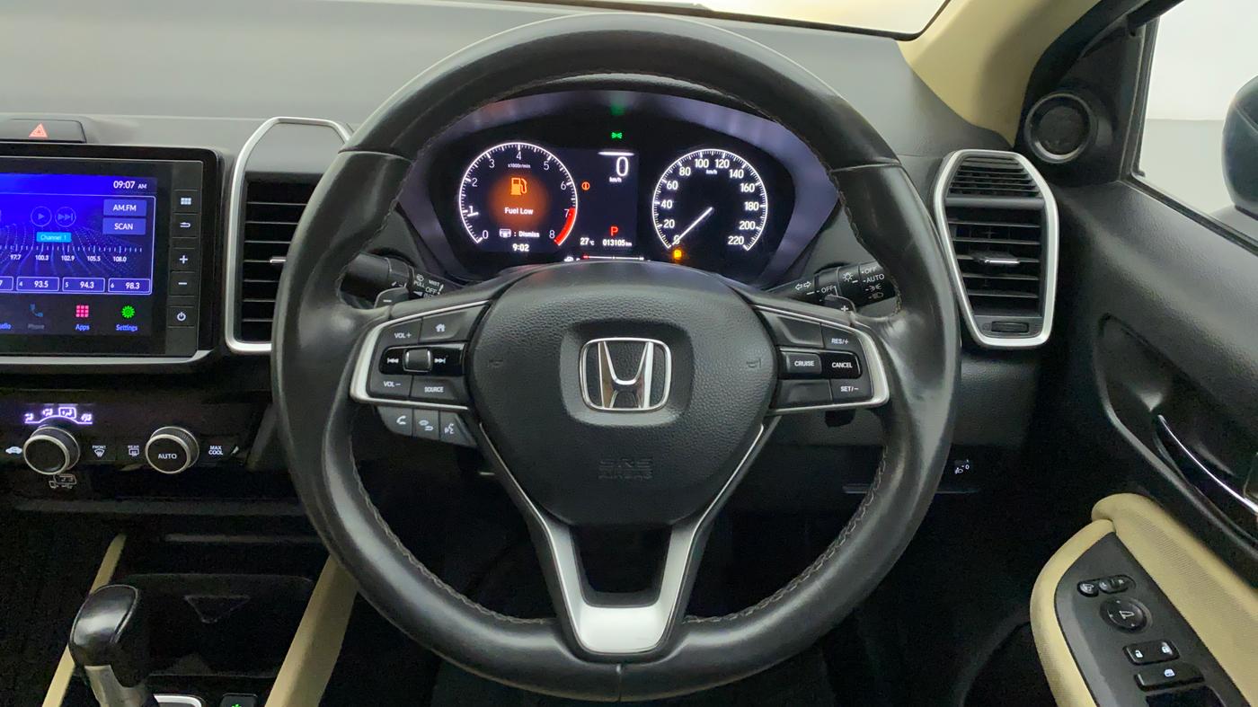 2022 Honda City 1.5L I-VTEC VX CVT, Petrol, Automatic, 13,594 km, Steering Wheel Close Up