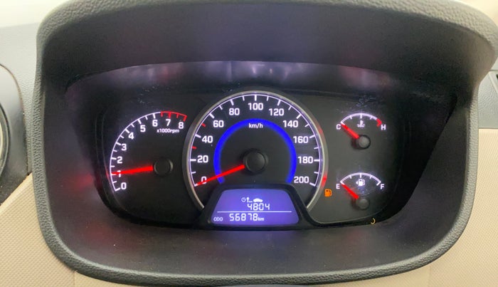 2015 Hyundai Grand i10 SPORTZ 1.2 KAPPA VTVT, Petrol, Manual, 56,866 km, Odometer Image