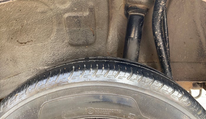 2022 Maruti S PRESSO VXI+, Petrol, Manual, 44,409 km, Left Rear Tyre Tread