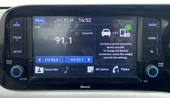 2019 Hyundai GRAND I10 NIOS SPORTZ AMT 1.2 KAPPA VTVT, Petrol, Automatic, 18,602 km, Infotainment System