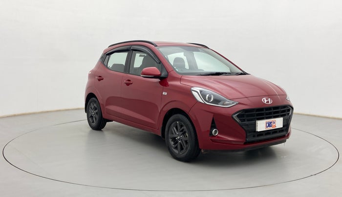 2019 Hyundai GRAND I10 NIOS SPORTZ AMT 1.2 KAPPA VTVT, Petrol, Automatic, 18,602 km, Right Front Diagonal