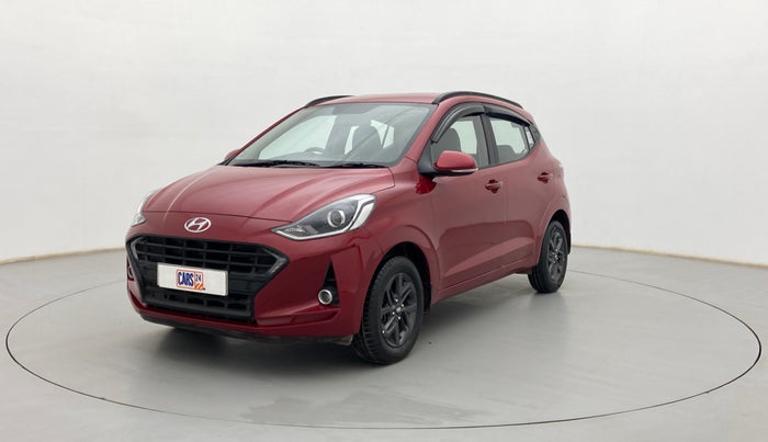 2019 Hyundai GRAND I10 NIOS SPORTZ AMT 1.2 KAPPA VTVT, Petrol, Automatic, 18,602 km, Left Front Diagonal