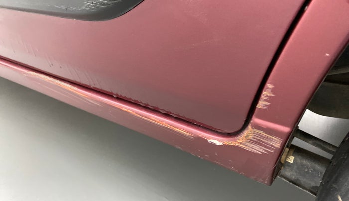 2013 Maruti Alto K10 VXI, Petrol, Manual, 38,560 km, Left running board - Slight discoloration