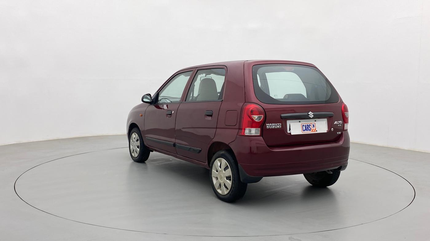 2013 Maruti Alto K10 VXI, Petrol, Manual, 38,560 km, Left Back Diagonal