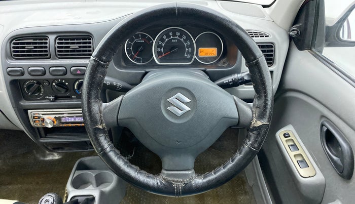 2013 Maruti Alto K10 VXI, Petrol, Manual, 38,560 km, Steering Wheel Close Up