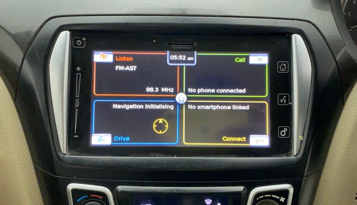 2016 Maruti Ciaz ZXI+, Petrol, Manual, 94,093 km, Infotainment system - GPS Card not working/missing