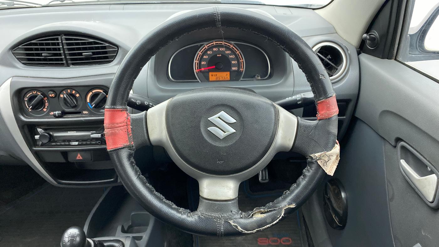 2015 Maruti Alto 800 LXI, Petrol, Manual, 85,732 km, Steering Wheel Close Up