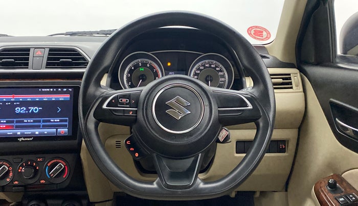 2019 Maruti Dzire VXI, Petrol, Manual, 27,811 km, Steering Wheel Close Up