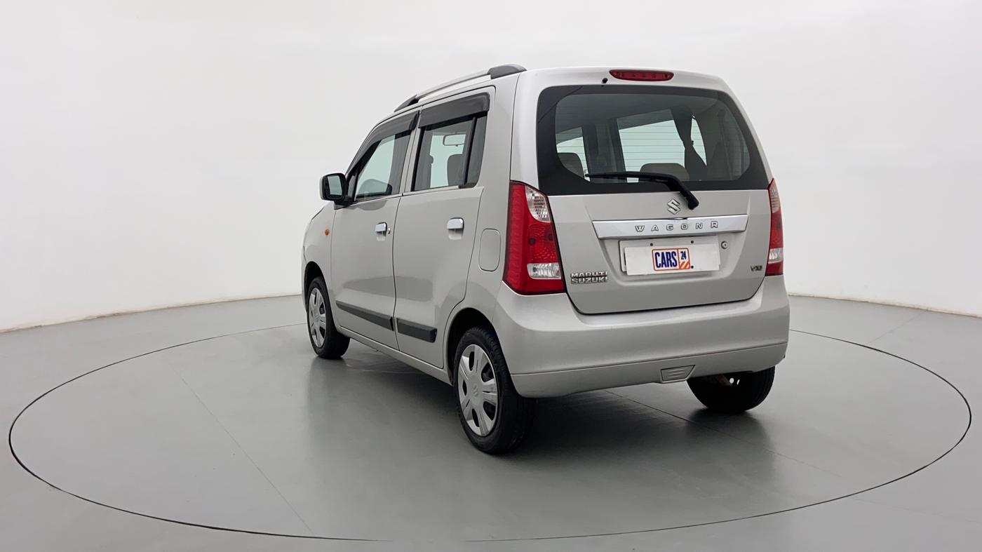 2017 Maruti Wagon R 1.0 VXI, CNG, Manual, 62,162 km, Left Back Diagonal