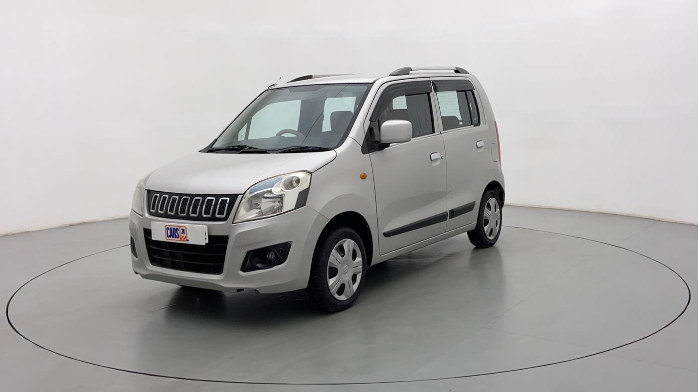 2017 Maruti Wagon R 1.0 VXI, CNG, Manual, 62,162 km, Left Front Diagonal