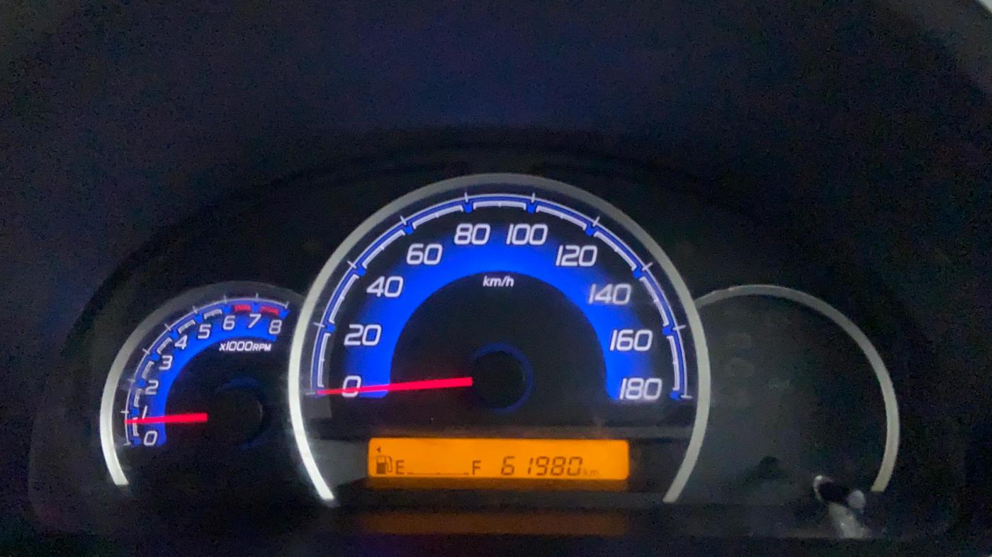 2017 Maruti Wagon R 1.0 VXI, CNG, Manual, 62,162 km, Odometer Image