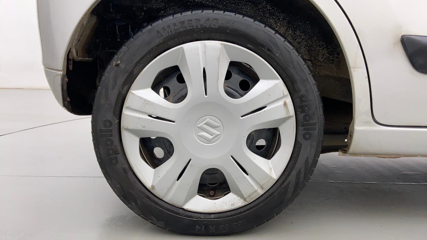 2017 Maruti Wagon R 1.0 VXI, CNG, Manual, 62,162 km, Right Rear Wheel