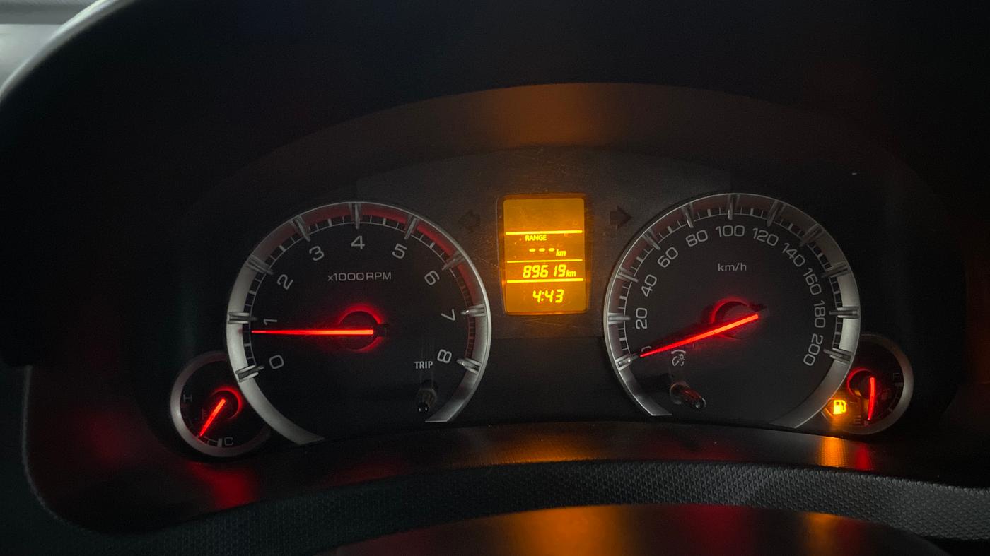 2017 Maruti Swift VXI, Petrol, Manual, 89,606 km, Odometer Image