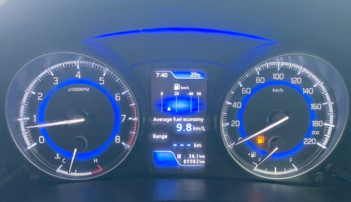 2018 Maruti Baleno ZETA PETROL 1.2, Petrol, Manual, 85,550 km, Odometer Image