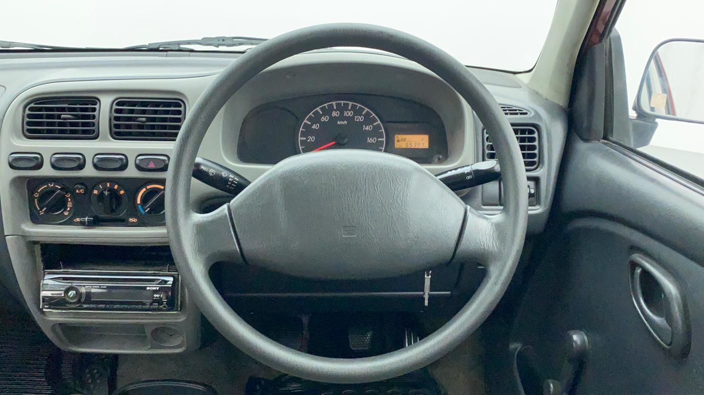 2010 Maruti Alto LXI, Petrol, Manual, 55,637 km, Steering Wheel Close Up