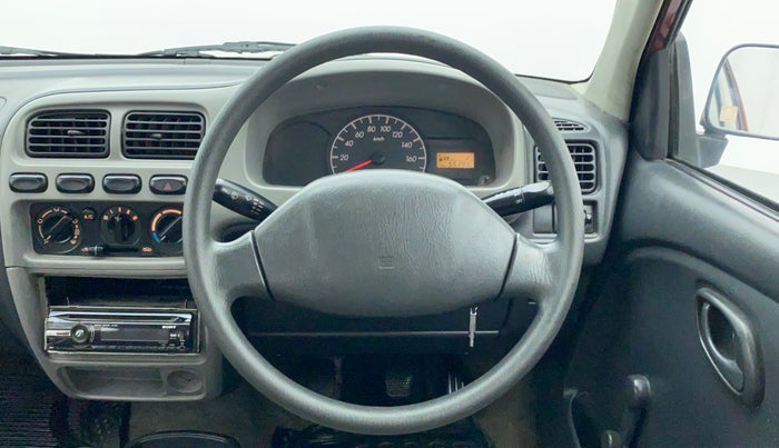 2010 Maruti Alto LXI, Petrol, Manual, 55,637 km, Steering Wheel Close Up