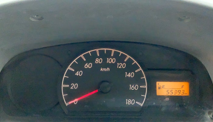 2010 Maruti Alto LXI, Petrol, Manual, 55,637 km, Odometer Image