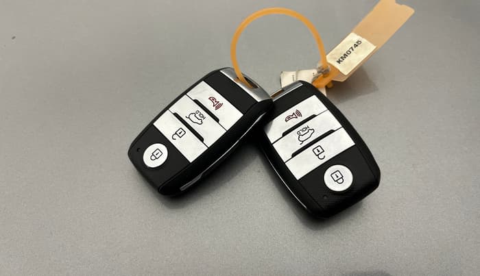 2019 KIA SELTOS HTX IVT 1.5 PETROL, Petrol, Automatic, 63,207 km, Key Close Up