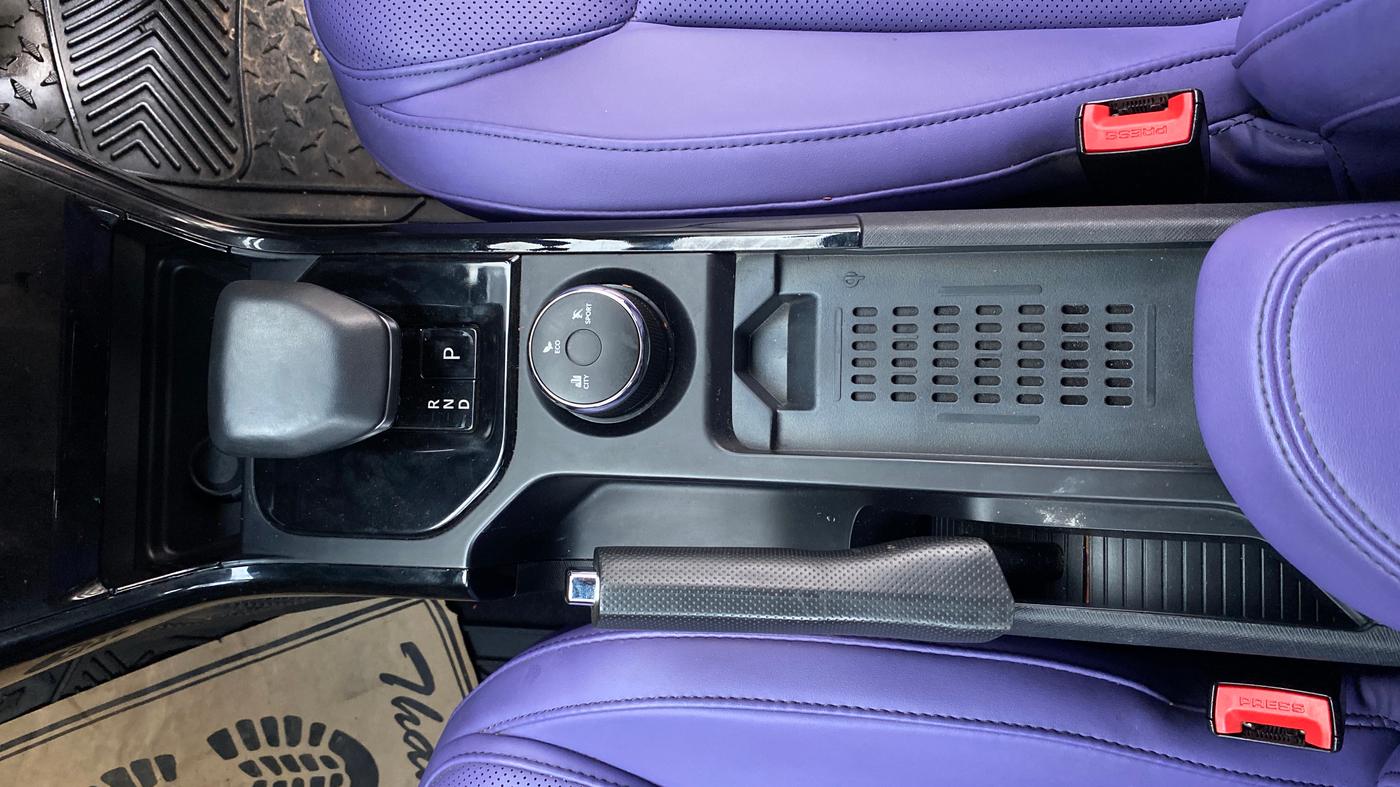 2024 Tata NEXON FEARLESS PURPLE + SUNROOF DCA DUAL TONE 1.2 PETROL, Petrol, Automatic, 15,824 km, Gear Lever