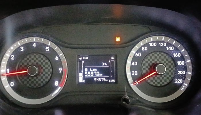 2020 Hyundai GRAND I10 NIOS SPORTZ 1.2 KAPPA VTVT CNG, CNG, Manual, 94,261 km, Odometer Image
