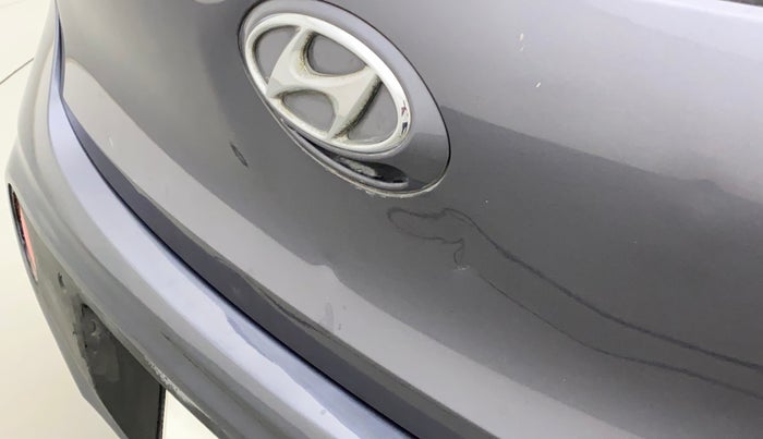 2017 Hyundai Grand i10 SPORTZ (O) 1.2 KAPPA VTVT, Petrol, Manual, 76,612 km, Dicky (Boot door) - Slightly dented