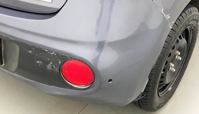 2017 Hyundai Grand i10 SPORTZ (O) 1.2 KAPPA VTVT, Petrol, Manual, 76,612 km, Rear bumper - Minor scratches