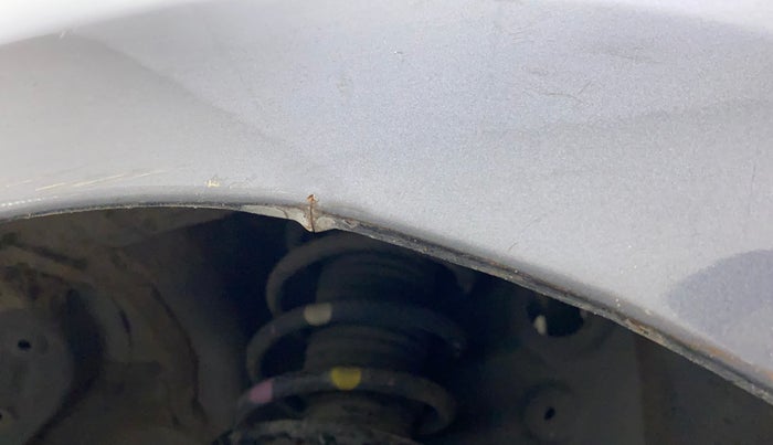 2017 Hyundai Grand i10 SPORTZ (O) 1.2 KAPPA VTVT, Petrol, Manual, 76,612 km, Left fender - Lining missing