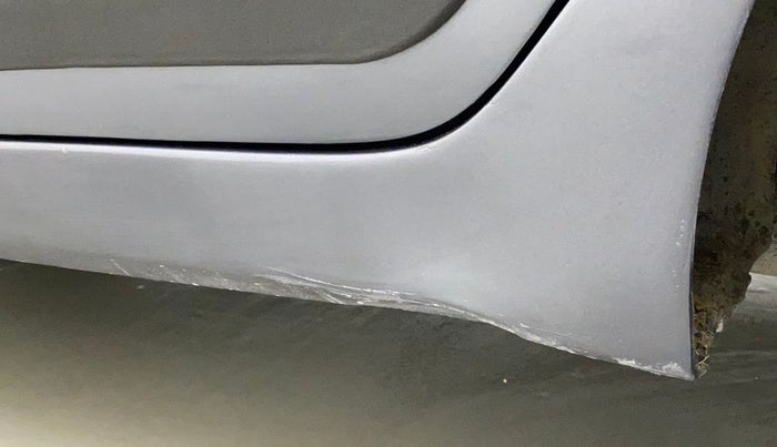 2017 Hyundai Grand i10 SPORTZ (O) 1.2 KAPPA VTVT, Petrol, Manual, 76,612 km, Left running board - Slightly dented