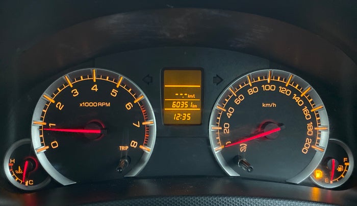 2016 Maruti Swift VXI, Petrol, Manual, 60,395 km, Odometer Image