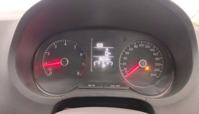 2017 Volkswagen Ameo COMFORTLINE 1.2L, Petrol, Manual, 36,026 km, Odometer Image