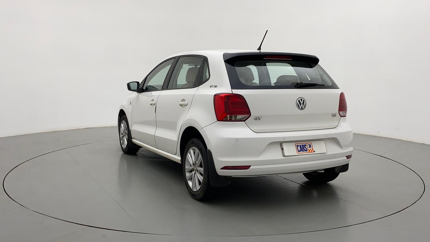 2015 Volkswagen Polo GT TSI AT, Petrol, Automatic, 97,403 km, Left Back Diagonal