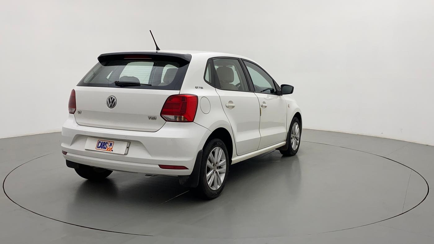 2015 Volkswagen Polo GT TSI AT, Petrol, Automatic, 97,403 km, Right Back Diagonal