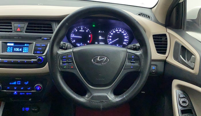 2016 Hyundai Elite i20 ASTA 1.4 CRDI, Diesel, Manual, 1,07,361 km, Steering Wheel Close Up