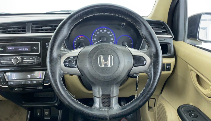2016 Honda Amaze 1.2 SMT I VTEC, Petrol, Manual, 74,754 km, Steering Wheel Close Up