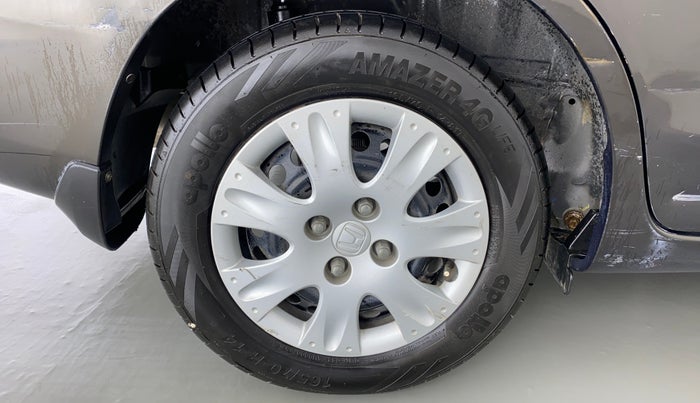 2016 Honda Amaze 1.2 SMT I VTEC, Petrol, Manual, 74,754 km, Right Rear Wheel