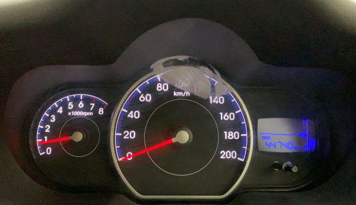 2012 Hyundai i10 SPORTZ 1.2, Petrol, Manual, 44,740 km, Odometer Image