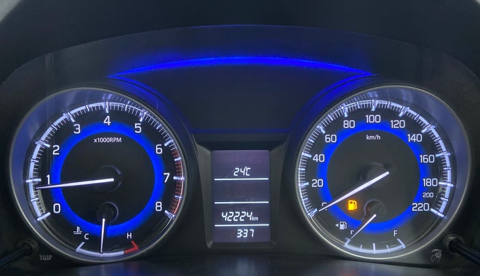 2016 Maruti Baleno DELTA 1.2 K12, Petrol, Manual, 42,332 km, Odometer Image