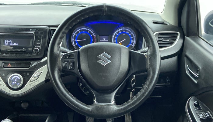 2016 Maruti Baleno DELTA 1.2 K12, Petrol, Manual, 42,332 km, Steering Wheel Close Up