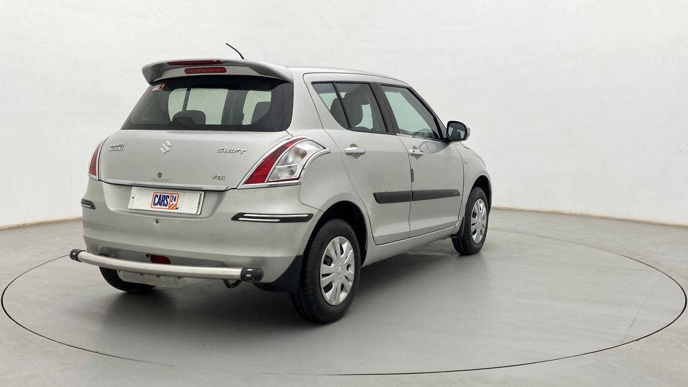 2017 Maruti Swift VDI ABS, Diesel, Manual, 65,942 km, Right Back Diagonal
