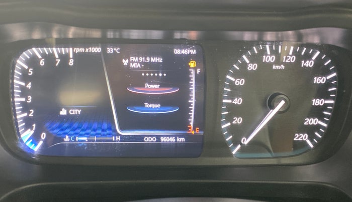 2020 Tata ALTROZ XZ PETROL, Petrol, Manual, 96,009 km, Odometer Image