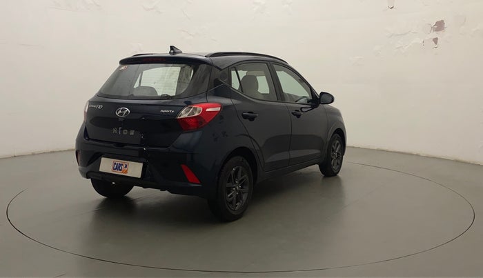 2021 Hyundai GRAND I10 NIOS SPORTZ 1.2 KAPPA VTVT, Petrol, Manual, 7,465 km, Right Back Diagonal
