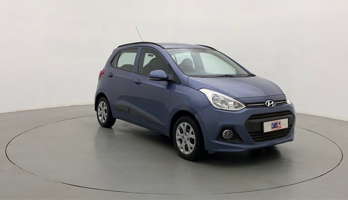 2016 Hyundai Grand i10 SPORTZ 1.2 KAPPA VTVT, Petrol, Manual, 57,790 km, Right Front Diagonal