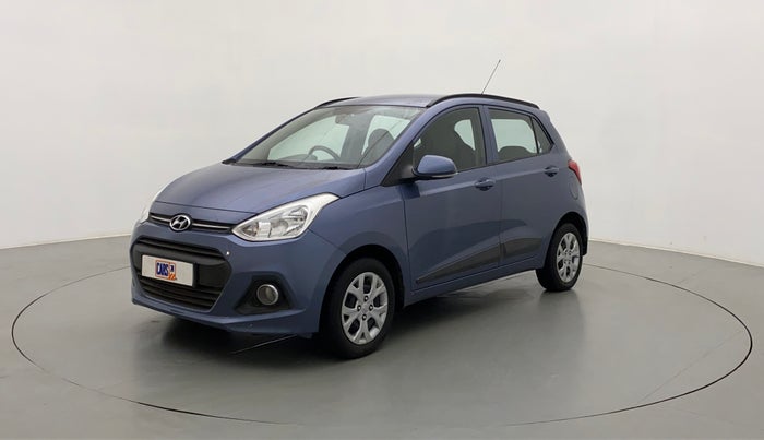2016 Hyundai Grand i10 SPORTZ 1.2 KAPPA VTVT, Petrol, Manual, 57,790 km, Left Front Diagonal