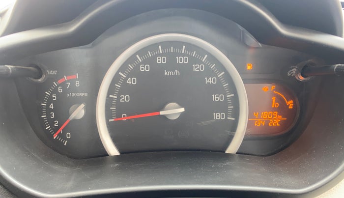 2014 Maruti Celerio VXI AMT, Petrol, Automatic, 41,809 km, Odometer Image