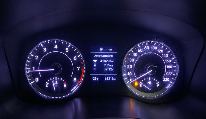 2019 Hyundai VENUE SX 1.0 (O) TURBO, Petrol, Manual, 68,302 km, Odometer Image